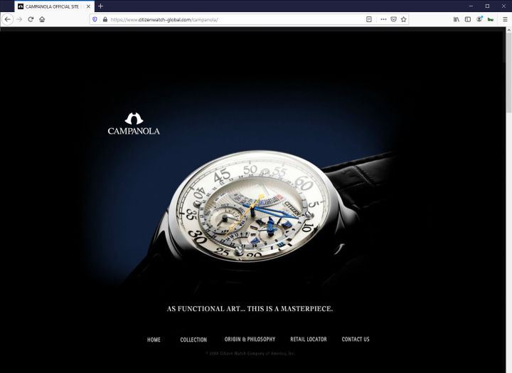 Citizen Watch - Campanola  